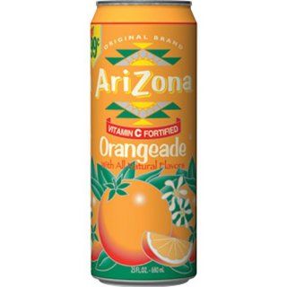 Arizona Orangeade, 23 Ounces (Pack Of 24)  Grocery & Gourmet Food
