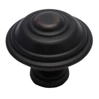 Gliderite 1.25 Inch Oil Rubbed Bronze Multi ring Cabinet Knobs (pack Of 10)