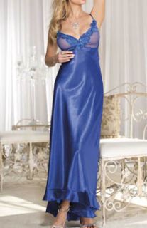 Shirley of Hollywood 20474 Charmeuse and Net Long Gown