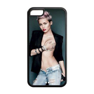 Custom Miley Cyrus Cover Case for iPhone 5C LC 639 Cell Phones & Accessories