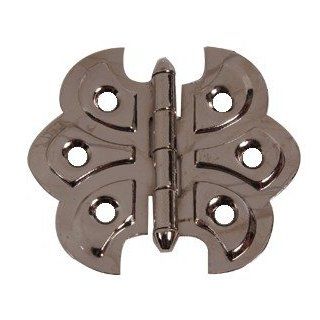 Butterfly Hinges Polished Nickel   Cabinet And Furniture Hinges  