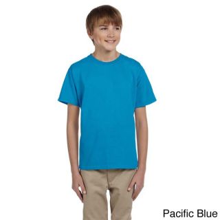 Fruit Of The Loom Fruit Of The Loom Youth Heavy Cotton Hd T shirt Blue Size L (14 16)