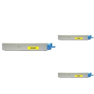 Basacc Yellow Toner Cartridge Compatible With Okidata C3300/ C3400