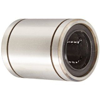 INA KBZ20PP Linear Ball Bearing, Closed Type, Sealed, Alloy Steel, Inch, 1 1/4" ID, 2" OD, 668 lbs Dynamic Load Capacity