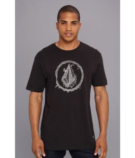 Volcom Sketchy Tank Stone Tee Mens T Shirt (Black)