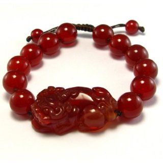 Natural Red Agate Pi Xiu Bracelet Jewelry