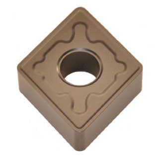Knight Carbide CNMG644 GP Solid Carbide Turning Insert, KC2TM, AlCrN Coated, CNMG, Double Sided Chipbreaker, 3/4" Size, 0.250" Thick, 0.062" Nose Radius (Pack of 10)