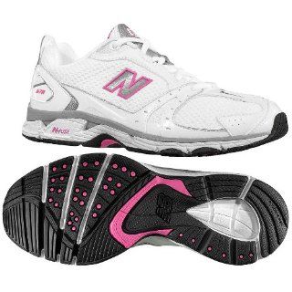 New Balance Women's WX670 Training Shoe, White/In The Pink, 9 B Shoes