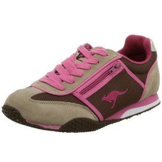 KangaROOS Women's Ruby Sneaker, Taupe/Rasp, 7.5 M Sports & Outdoors