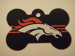 Custom Engraved NFL Denver Broncos Dog I.D. Tag  Pet Identification Tags 