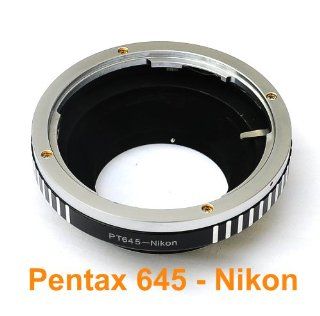 RainbowImaging Pro Pentax 645 Lens To Nikon Camera adapter for D3x, D3s, D3, D700, D300s, D300, D200, D100, D90, D80, D70s, D60, D40x, D50, D5000, D3000, Fuji S5 Pro, S3 Pro etc  Camera & Photo