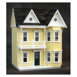 Dollhouse Finished Princess Anne Dollhouse Yellow Toys & Games