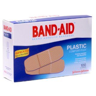 BAND AID Plastic Adhesive Bandages Health & Personal Care