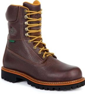 Georgia Men's Chieftain Insulated WP Boots BROWN 9.5 W Shoes