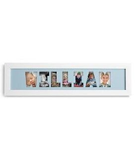 Personalized Name Frame Photo Collage   Blue   1 9 Characters   Decorative Frame Holders