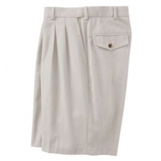 Updated Traveler's Twill Pleated Shorts at  Mens Clothing store