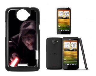 HTC ONE X HARD CASE WITH PRINTED ALUMINIUM INSERT STAR WARS DARTH SIDEOUS Cell Phones & Accessories