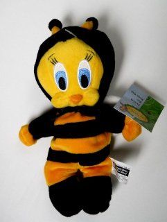 Tweety Bee Bean Bag 10" Warner Bros. 1999 Toys & Games
