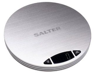 Salter 1007 11 Pound Electronic Kitchen Scale, Silver Digital Kitchen Scales Kitchen & Dining
