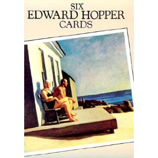 Six Edward Hopper Cards (Small Format Card Books) Edward Hopper 9780486282879 Books