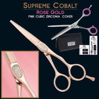 Joewell Supreme Pink Cobalt 5.75" Combo Shears / Scissors Health & Personal Care