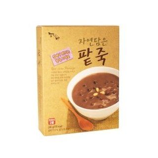 Korean Red Bean Porridege (9.oz/1 serving) 화과방 장연담은 팥죽  Gourmet Food  Grocery & Gourmet Food