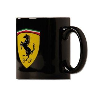 Ferrari Black Ceramic Coffee Mug Sports & Outdoors