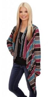 Bliss Boutique Junior's Patterned Cardigan Multi Small