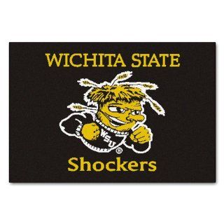 FANMATS NCAA Wichita State University Shockers Nylon Face Starter Rug Automotive
