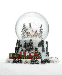 Waterford Nort Pole with Train Snowglobe   Snow Globes