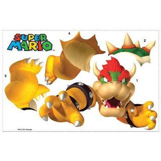 RoomMates 684SLM Bowser Peel and Stick Giant Wall Decal   Wall Decor Stickers