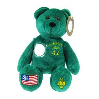 Washington State Quarter Stuffed Bear Collectible Hand Embroidered Limited Edition Toys & Games
