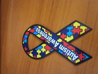 Autism Awareness Magnet Small 4" Donations to Autism Car or Refrigerator NEW Kitchen & Dining