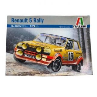Italeri Renault 5 Rally Model Kit Toys & Games