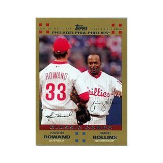 2007 Topps Gold #658 A.Rowand/J.Rollins CC Sports Collectibles