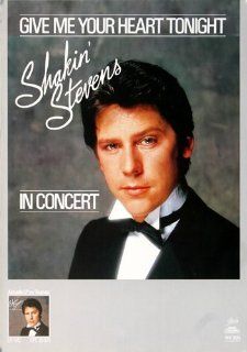 Shakin' Stevens The Bop Wont Stop 1983   Concert Music Poster Concertposter   Prints