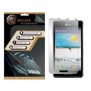LG Optimus F3 P659/MS695 Screen Protector Cell Phones & Accessories
