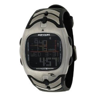 Rip Curl Men's A1001 BLK Ultimate Titanium Oceansearch Black Polyurethane Tide Watch Watches