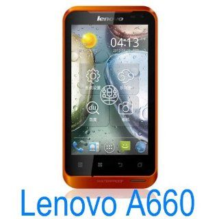 Lenovo A660 Waterproof Dual Core 1GHz Dual 4" Sim Dual Mode Android 4.0 Handy Cell Phones & Accessories