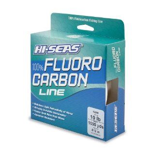 Hi Seas 100% Fluorocarbon Line  Fluorocarbon Fishing Line  Sports & Outdoors