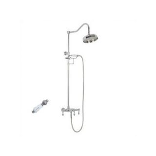 Elizabethan Classics Clawfoot Tub Wall Faucet with Handshower and Hot