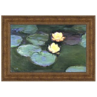Design Toscano Water Lilies (Nympheas), 1898 Replica Painting Canvas