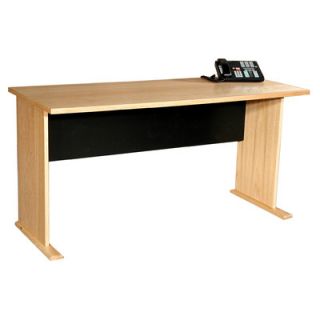 Rush Furniture Modular Real Oak Wood Veneer 60 W Panel Office