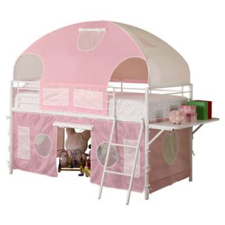 Wildon Home ® Muldoon Twin Loft Bed with Tent