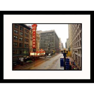 Great American Picture High Rise Buildings Chicago Framed Photograph