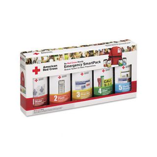 American Red Cross Emergency Smartpack for One Person, Nylon Case