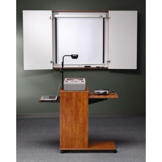ABCO Mobile Presentation Stand with Optional Wall Cabinet and