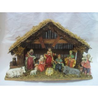 SantasForest 11 Piece Nativity Set