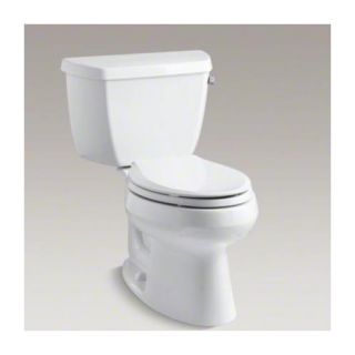Wellworth Classic 1.28 GPF Elongated 2 Piece Toilet with Class Five