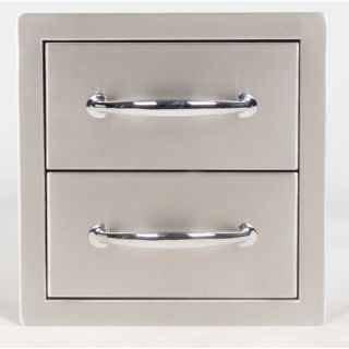 Flush Double Access Drawer